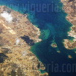 cicladi dall'alto (isole greche)