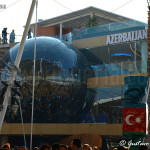 esterno del padiglione dell'Azerbaijan (Expo 2015)