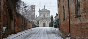 Una domenica di neve a Montebello della battaglia (10-12-2017)