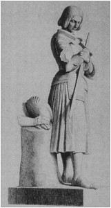 Fig.6, la statua di Marie D'Orleans