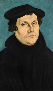 Martin Lutero, ritratto di Lucas Cranach, 1528