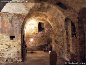 cripta di san giovanni domnarum parte occidentale